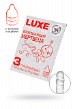 Презервативы Luxe, конверт «Воскрешаюший мертвеца», латекс, 18 см, 5,2 см, 3 шт. фото 1