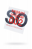 Презервативы Sagami, original 0.02, полиуретан, ультратонкие, гладкие, 18 см, 5,8 см, 1 шт. фото 1