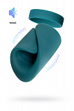 Мастурбатор нереалистичный LOVENSE Gush, силикон, голубой, 8,6 см