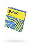 Презервативы Ganzo, classic, классические, латекс, двойная смазка, 18,5 см, 5,2 см, 3 шт. фото 1